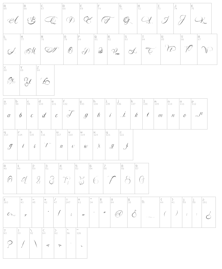 Aligot de Mirabelle font map